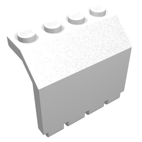 Part 2582 - Panel 2 x 4 x 3 1/3 with Hinge - De BrickPlaats