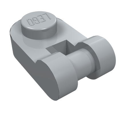 Part 26047 - Plate, Round 1 x 1 with Bar Handle - De BrickPlaats