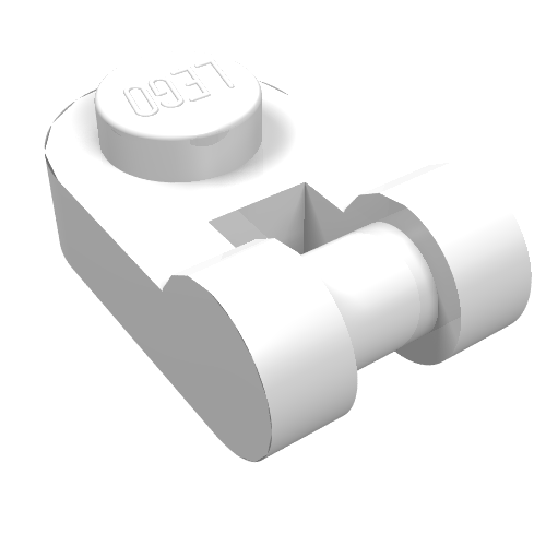 Part 26047 - Plate, Round 1 x 1 with Bar Handle - De BrickPlaats