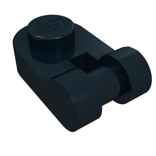 Part 26047 - Plate, Round 1 x 1 with Bar Handle - De BrickPlaats