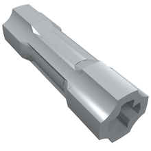 Part 26287 - Technic, Axle Connector 3L - De BrickPlaats
