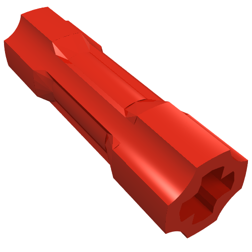 Part 26287 - Technic, Axle Connector 3L - De BrickPlaats