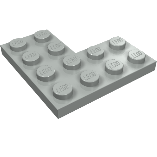 Part 2639 - Plate 4 x 4 Corner - De BrickPlaats