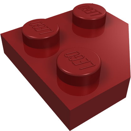 Part 26601 - Wedge, Plate 2 x 2 Cut Corner - De BrickPlaats