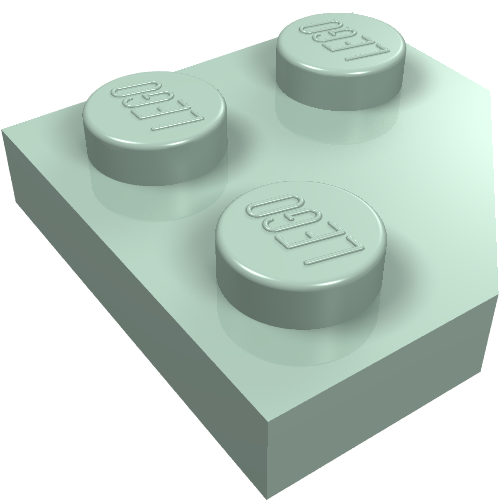 Part 26601 - Wedge, Plate 2 x 2 Cut Corner - De BrickPlaats