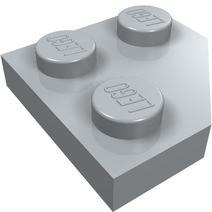Part 26601 - Wedge, Plate 2 x 2 Cut Corner - De BrickPlaats