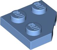 Part 26601 - Wedge, Plate 2 x 2 Cut Corner - De BrickPlaats