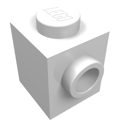 Part 26604 - Brick, Modified 1 x 1 with Studs on 2 Sides, Adjacent - De BrickPlaats