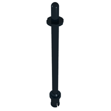 Part 2714a - Bar 8L with Stop Rings and Pin (Technic, Figure Accessory Ski Pole) - Rounded End - De BrickPlaats