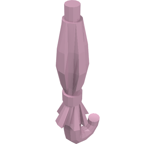 Part 27150 - Minifigure, Utensil Umbrella Folded - De BrickPlaats
