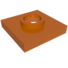 Part 27448 - Turntable 2 x 2 Square Base - De BrickPlaats