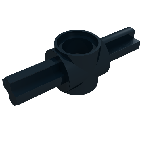 Part 27940 - Technic, Axle and Pin Connector Hub with 2 Axles - De BrickPlaats