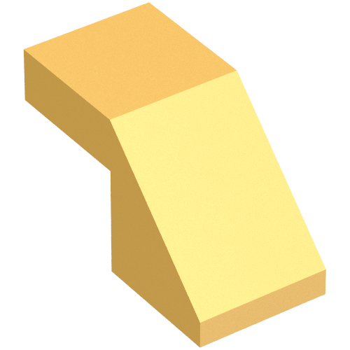 Part 28192 - Slope 45 2 x 1 with Cutout without Stud - De BrickPlaats