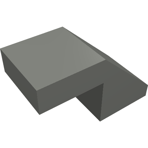 Part 28192 - Slope 45 2 x 1 with Cutout without Stud - De BrickPlaats