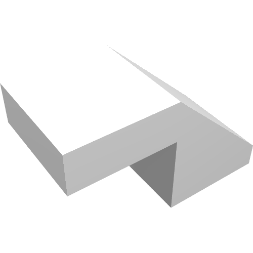 Part 28192 - Slope 45 2 x 1 with Cutout without Stud - De BrickPlaats
