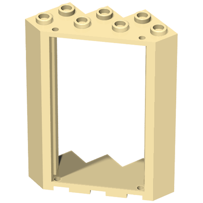 Part 28327 - Door, Frame 4 x 4 x 6 Corner - De BrickPlaats