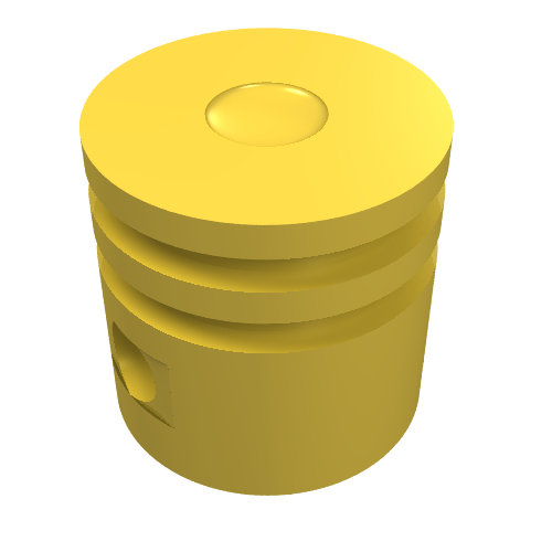 Part 2851 - Technic Engine Piston Round - De BrickPlaats