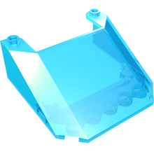 Part 28782 - Windscreen 6 x 6 x 2 with 2 Studs on Top - De BrickPlaats