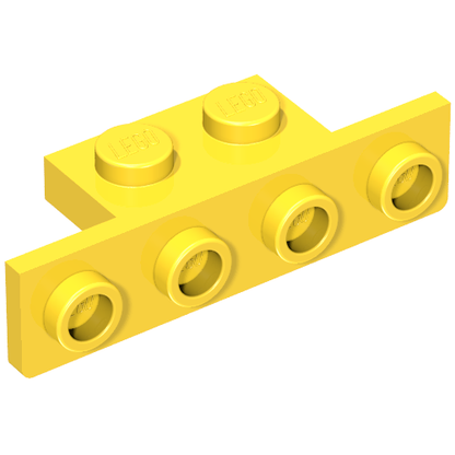 Part 28802 - Bracket 1 x 2 - 1 x 4 with Two Rounded Corners at the Bottom - De BrickPlaats