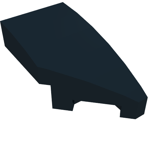 Part 29119 - Wedge 2 x 1 x 2/3 Right - De BrickPlaats