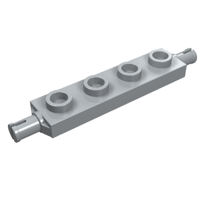 Part 2926 - Plate, Modified 1 x 4 with Wheels Holder - De BrickPlaats