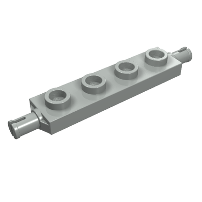 Part 2926 - Plate, Modified 1 x 4 with Wheels Holder - De BrickPlaats