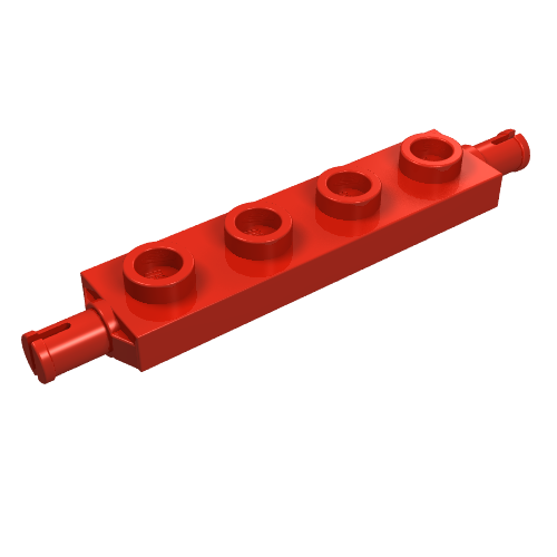 Part 2926 - Plate, Modified 1 x 4 with Wheels Holder - De BrickPlaats