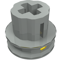 Part 2983 - Electric, Motor 9V Micromotor Pulley - De BrickPlaats