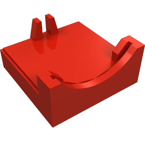 Part 2985 - Electric, Motor 9V Micromotor 2 x 2 Base - De BrickPlaats