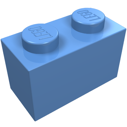 Part 3004 - Brick 1 x 2 - De BrickPlaats