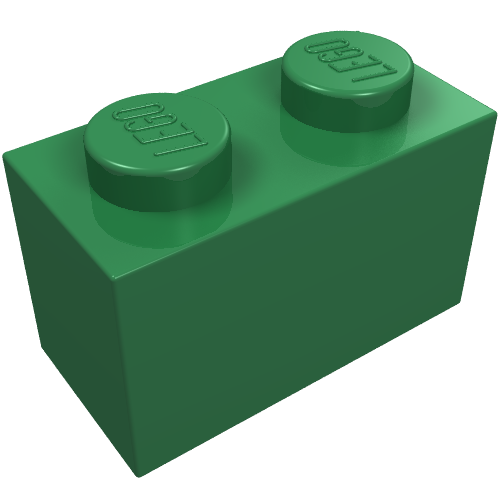 Part 3004 - Brick 1 x 2 - De BrickPlaats