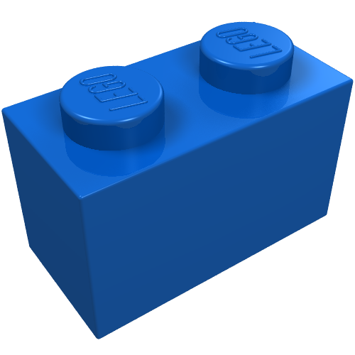 Part 3004 - Brick 1 x 2 - De BrickPlaats