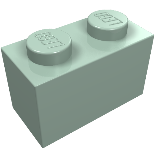 Part 3004 - Brick 1 x 2 - De BrickPlaats