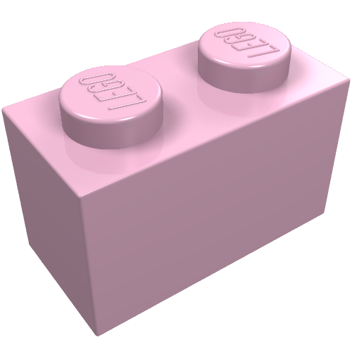 Part 3004 - Brick 1 x 2 - De BrickPlaats