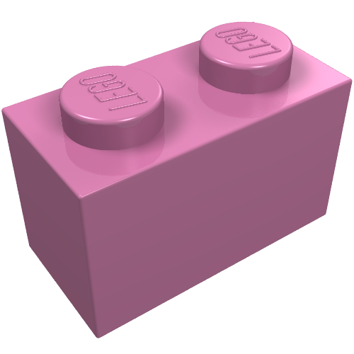 Part 3004 - Brick 1 x 2 - De BrickPlaats