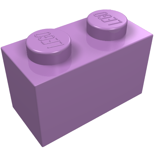Part 3004 - Brick 1 x 2 - De BrickPlaats