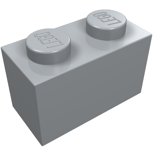 Part 3004 - Brick 1 x 2 - De BrickPlaats