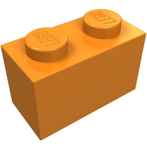 Part 3004 - Brick 1 x 2 - De BrickPlaats
