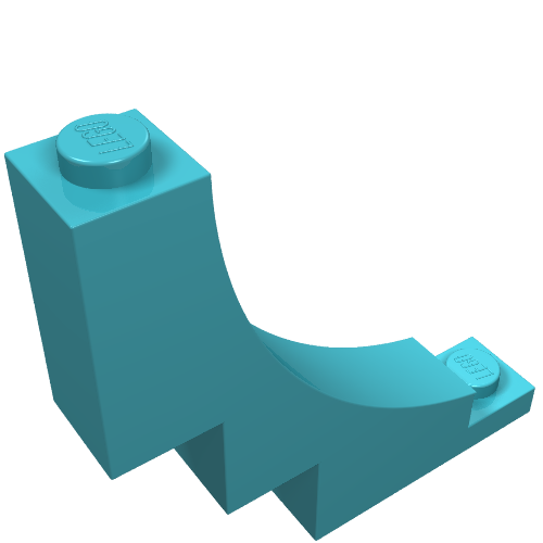 Part 30099 - Arch 1 x 5 x 4 Inverted - De BrickPlaats
