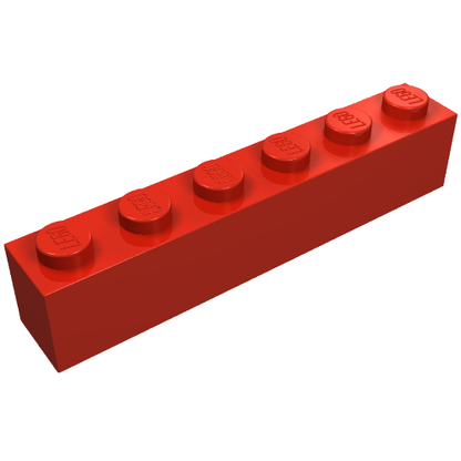 Part 3009 - Brick 1 x 6 - De BrickPlaats
