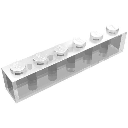 Part 3009 - Brick 1 x 6 - De BrickPlaats