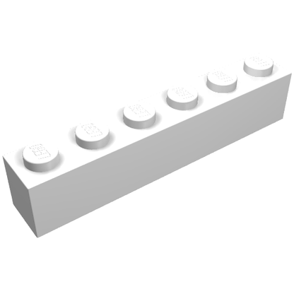 Part 3009 - Brick 1 x 6 - De BrickPlaats