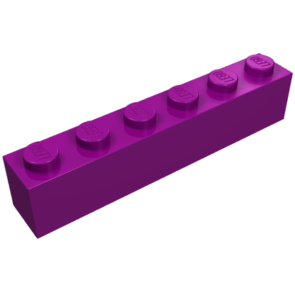 Part 3009 - Brick 1 x 6 - De BrickPlaats