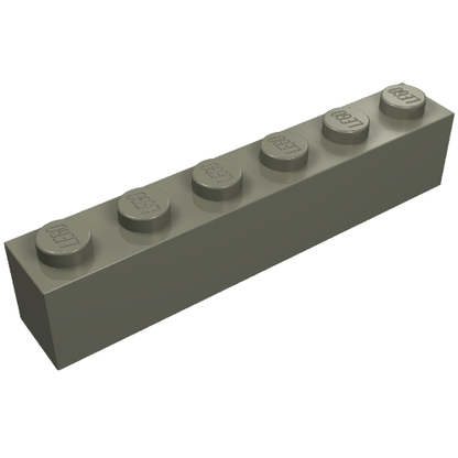 Part 3009 - Brick 1 x 6 - De BrickPlaats
