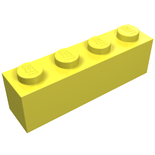 Part 3010 - Brick 1 x 4 - De BrickPlaats
