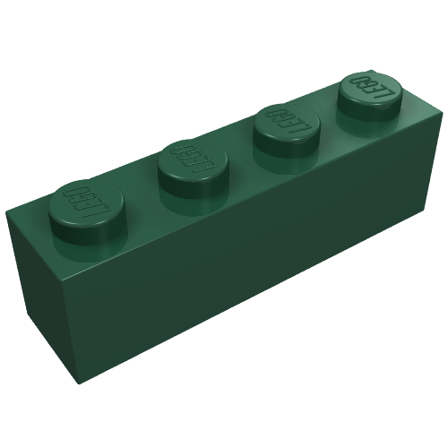 Part 3010 - Brick 1 x 4 - De BrickPlaats
