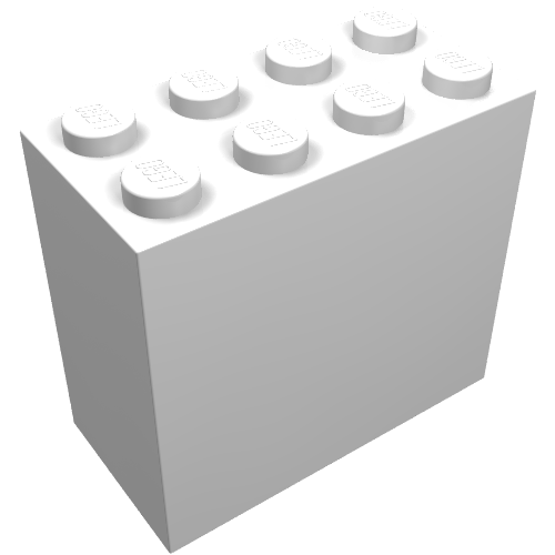 Part 30144 - Brick 2 x 4 x 3 - De BrickPlaats