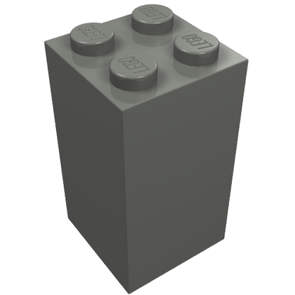 Part 30145 - Brick 2 x 2 x 3 - De BrickPlaats