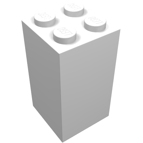 Part 30145 - Brick 2 x 2 x 3 - De BrickPlaats