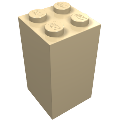 Part 30145 - Brick 2 x 2 x 3 - De BrickPlaats
